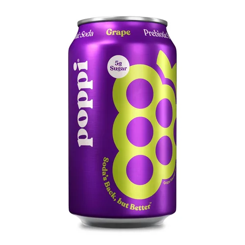 Vista 20 de Poppi Refresco Prebiótico, Doc Pop, 12 Fl Oz (Paquete de 1)