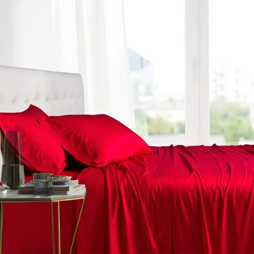 Vista 20 de Royal Hotel Bedding 100% viscosa natural hecha de sábanas de bambú, sábanas refrescantes suaves, sábanas de hotel transpirables y fundas