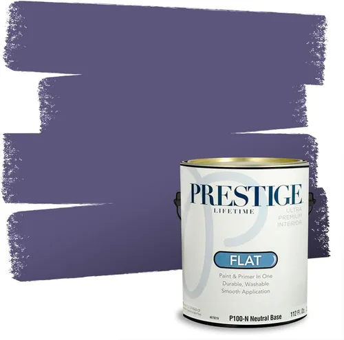 Vista 109 de Prestige Pintura interior e imprimación en uno, increíble, satinado, 1 galón