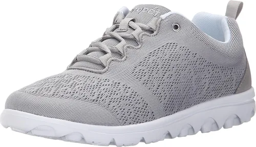 Vista 26 de Propét Zapatillas con cordones casuales Travelactiv para mujer Topo