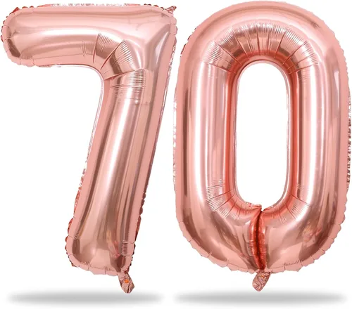 Vista 49 de Globos negros del número 10 para decoraciones de cumpleaños número 10, globos de helio de mylar de lámina de 40 pulgadas negros del número 1 & 0