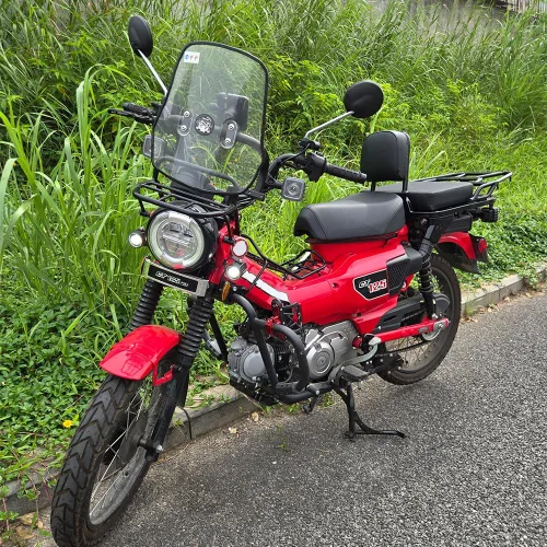 Vista 2 de Kit de luz auxiliar LED con conector compatible con Honda CT125 Trail 125 Hunter cub (2019-actual) (blanco día #2)