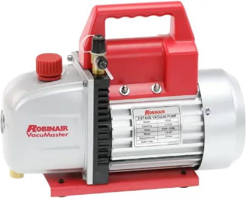 Vista 3 de Bomba de aspiradora económica (15500) Vacumaster, de 2 etapas, 5 CFM Robinair