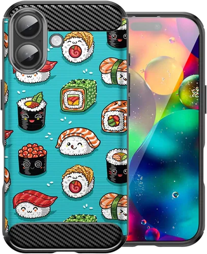 Vista 21 de CasesOnDeck Case Compatible with [Apple iPhone 17 / iPhone 17 Case] Pictorial Patterned TPU Design Case Flexible Slim and Elegant (Astronaut)