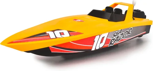 Vista 3 de Dickie Toys - Camión Mack con remolque y barco