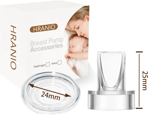 Vista 2 de Válvulas de pico de pato compatibles con Momcozy/TSRETE/HAUTURE/PADRAM/LoveOfLive/OMFMF, uso con reemplazo de piezas portátiles S9 Pro/S10/S12