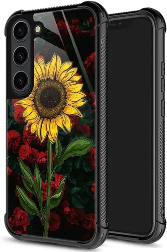 Vista 23 de ZHEGAILIAN Funda para Samsung Galaxy S23 Ultra, protección de grado militar, esquinas a prueba de golpes, funda antiarañazos para Samsung Galaxy S23