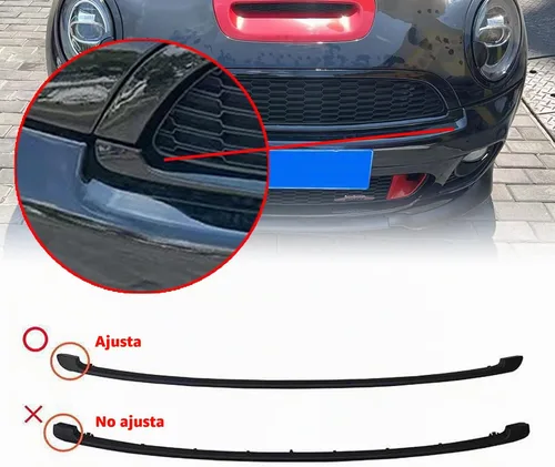 Vista 2 de Rejilla de parachoques delantero para Mini Cooper R55 R56 R57 R58 2007-2015
