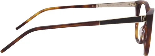Vista 3 de Saint Laurent SL-M72 004 - Gafas de sol para mujer (2.126in), color dorado