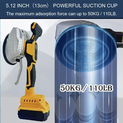 Vista 4 de Herramienta de vibración para azulejos para batería Dewalt de 20V, herramientas manuales para azulejos Max 25000r/Min, herramienta de ventosa