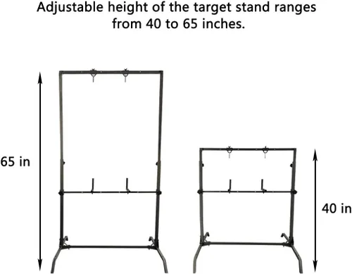 Vista 4 de Highwild Soporte de tiro con arco para bolsa de objetivos, bloque de espuma, rango más grande, multifunción, flexible, duradero