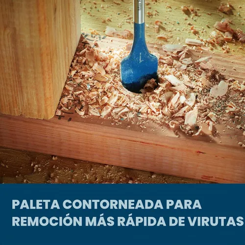 Vista 10 de Bosch Daredevil DSB5013P, juego de 13 brocas pala