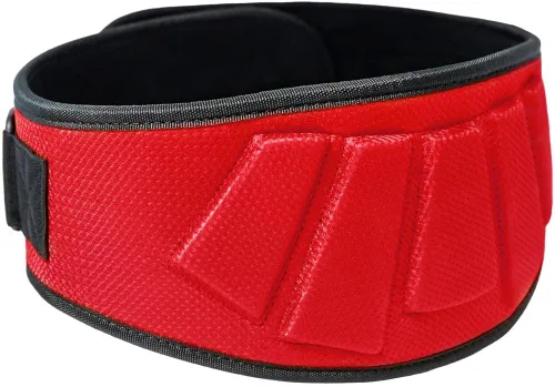 Vista 10 de Meister Cinturón de levantamiento de pesas de neopreno contorneado 6" soporte trasero Contoured support with lightweight mobility for squats