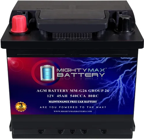 Vista 14 de Mighty Max Battery MM-AUX12 Batería Auxiliar 12 V 12 Ah, 20 RC, 200 CCA Batería AGM recargable para auto