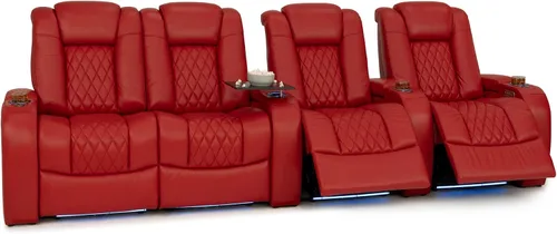 Vista 36 de Seatcraft Asientos de cine en casa Virtuoso LT Tawny Single reclinable Leonado