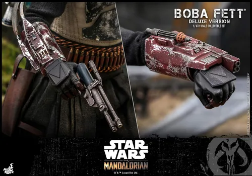 Vista 15 de Hot Toys 1:6 Boba Fett DX - El mandaloriano