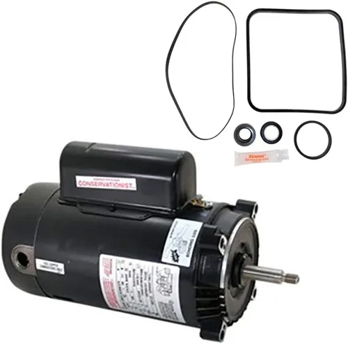 Vista 3 de Puri Tech Replacement Motor Kit for Hayward Super Pump 1 HP SP2607X10 AO Smith Century UST1102 with GO-KIT-3