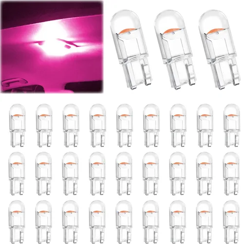 Vista 12 de ecocstm 30 bombillas LED 194 para automóvil, 168 2825 W5W T10 bombilla LED (azul)