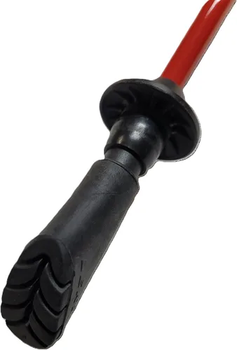 Vista 3 de LEKI Nordic Walking Speed Pacer (T3) HM - Bastones de senderismo de carbono (45.3 in), color rojo