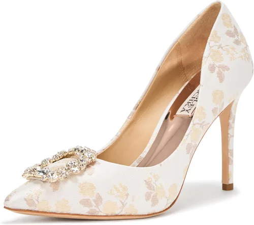 Vista 5 de Badgley Mischka Tacones Cher para mujer - Tacones de mujer con tacones de aguja de stiletto de 3.75" Azul celeste
