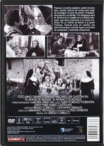 Vista 2 de El Monje De Monza (Il Monaco De Monza) (1962) (Non Us Format) (Region 2) (Import)