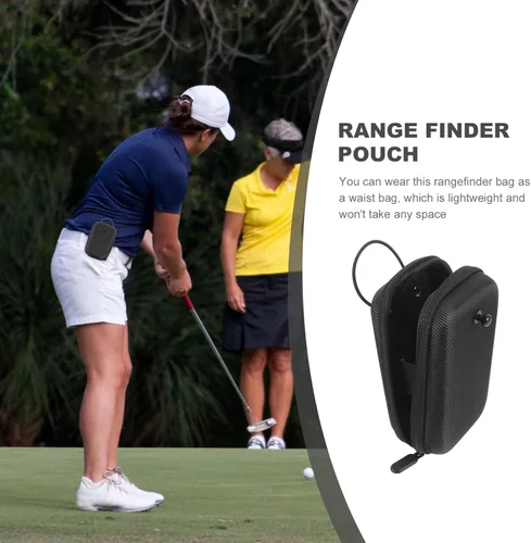 Vista 7 de EXCEART Funda rígida para telémetro de golf, funda de transporte para telémetro, bolsa de almacenamiento de Eva para agua, bolsa de almacenamiento