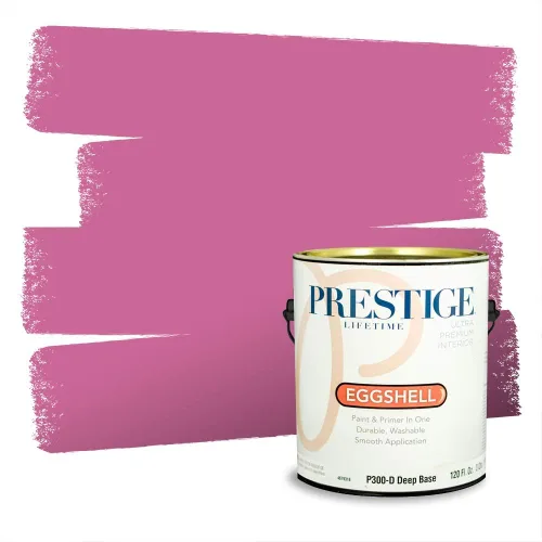 Vista 244 de Prestige Paints Pintura exterior e imprimación en uno, 1 galón, plano, coincidencia comparable de Valspar* Amber Rose*