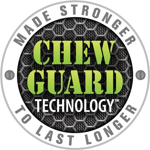 Vista 9 de Juguete para perro de felpa resistente, goDog Crazy Tugs sasquatches con tecnología Chew Guard , Lime Monkey, L, Lime
