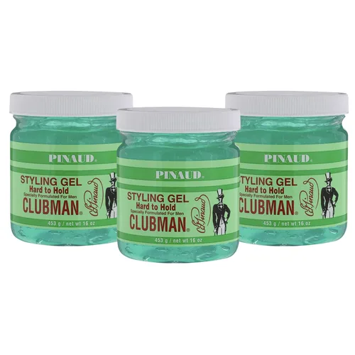 Vista 6 de Pinaud Clubman Styling Gel Hard To Hold 16 oz