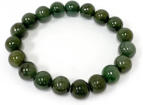 Vista 184 de Gem Avenue Handmade Round Bead Stretch Bracelet Unisex Natural Stone Beaded Jewelry for Men & Women, Elastic Wristband for Daily Wear