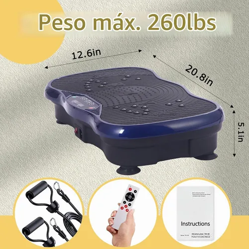 Vista 6 de Vibration Plate Exercise Machine Fitness Platform for Lymphatic Drainage