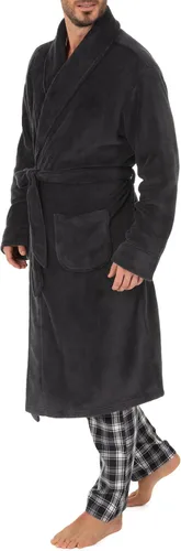 Vista 4 de IZOD Bata de forro polar suave y cómoda para hombre