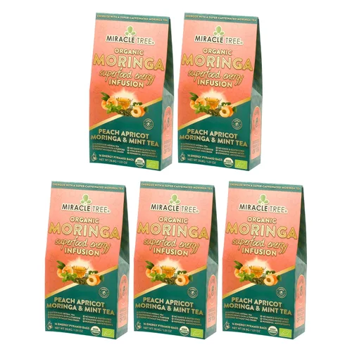 Vista 10 de Miracle Tree 's Energizing Moringa Infusion - Chai Mezcla súper cafeína Alternativa de café saludable, perfecta para concentrarse Certificado