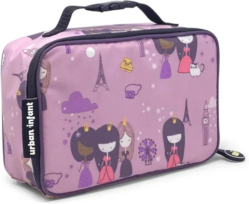 Vista 9 de Toddler Yummie, lonchera urbana para niños con tarjetas sobre alerta de alergias, Balloons