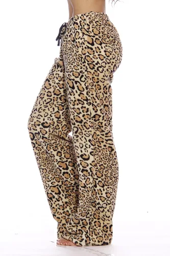Vista 2 de Just Love Pantalones de pijama afelpados para mujer