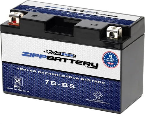 Vista 21 de ZIPPBATTERY YTX4B-BS 12V 40 CCA AGM – Batería de 2Ah libre de mantenimiento para scooter, mini ATV, bicicleta de bolsillo – Terminal de pestaña