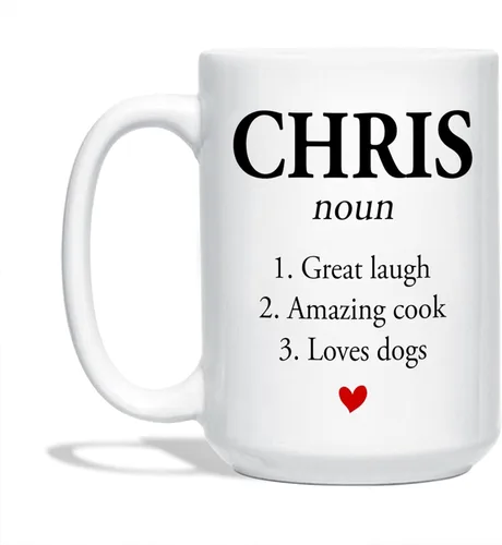 Vista 12 de Tazas de café blancas personalizadas con nombre, taza con nombre personalizado con inicial, taza de cerámica floral personalizada, regalo