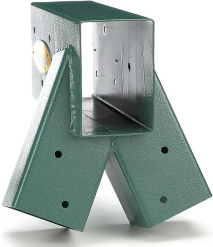Vista 6 de Eastern Jungle Gym Easy 1-2-3 90° A-Frame - Soporte para columpio, color Heavy Duty DIY Swing Set Hardware para la construcción de marcos de juego