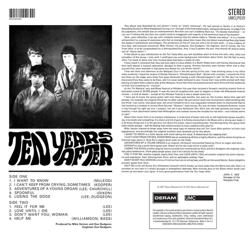 Vista 2 de Ten Years After - Ltd 180gm