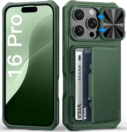 Vista 89 de BXYJY Funda tipo cartera para iPhone 15 Pro, tarjetero (4-5 tarjetas)