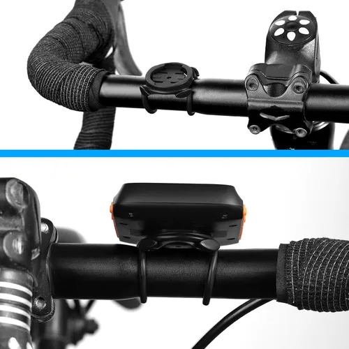 Vista 3 de CooSpo Base de montaje para computadora de bicicleta, compatible con Garmin, Wahoo, XOSS, iGPSPORT - Base de adaptador de montaje para computadora