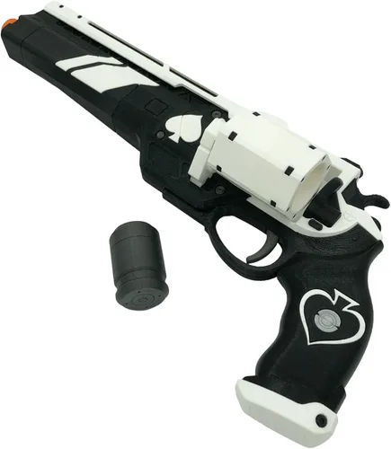 Vista 4 de Cañón de mano Ace of Spades Accesorio de cosplay hecho a mano
