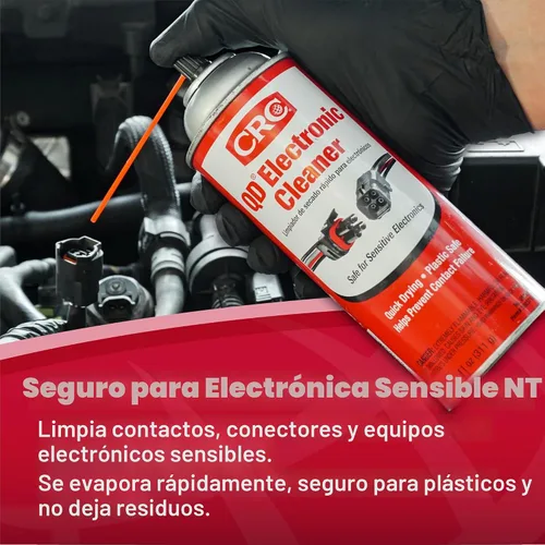 Vista 9 de CRC 05103 QD Limpiador electrónico -11 Wt Oz - Paquete de 3