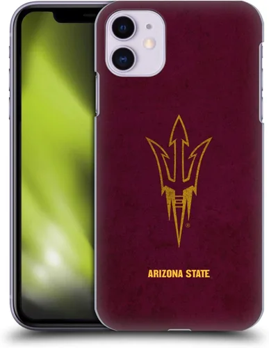 Vista 17 de Head Case Designs Officially Licensed Arizona State University ASU Banner Hard Back Case Compatible with Apple iPhone 11