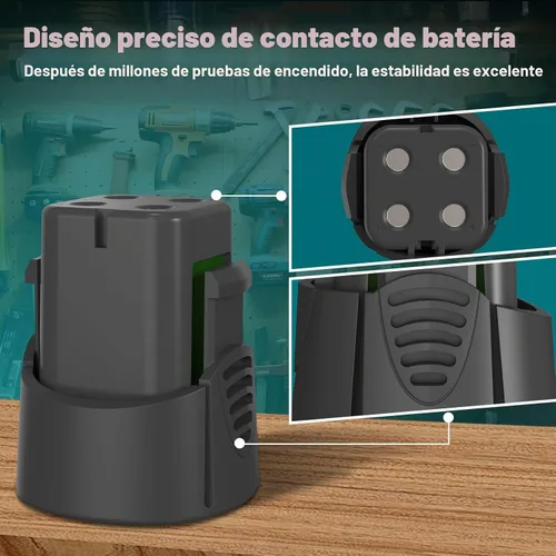 Vista 4 de CREABEST Paquete de 2 baterías Ni-MH de 4.8 V de 3500 mAh compatibles