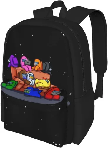 Vista 7 de Mochila de dibujos animados para adolescentes mochilas de viaje impresas en 3D bolsa de escuela deportiva casual para exteriores para niños y niñas
