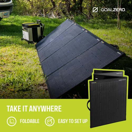 Vista 3 de Goal Zero Ranger 300 - Panel solar para maletín, 300 W, plegable, portátil