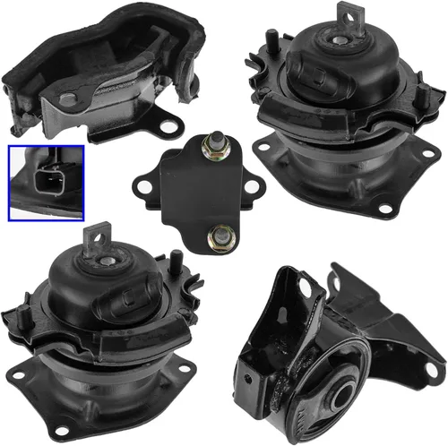 Vista 51 de TRQ Kit de montaje de motor de transmisión de motor de 5 piezas compatible con Ford Five Hundred Montego 6sp Auto AT 2005 - 2007