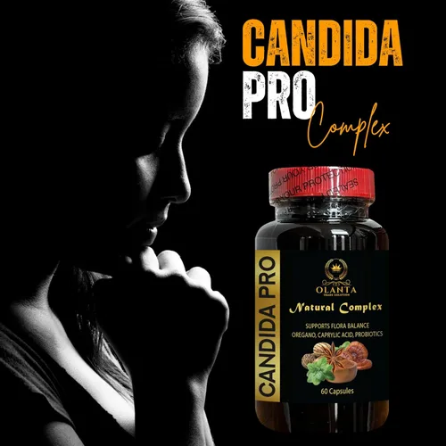 Vista 6 de Suplemento de apoyo Candida All Natural - Apoyo inmunológico, suplemento de limpieza de Candida a base de plantas, desintoxicación natural, 1