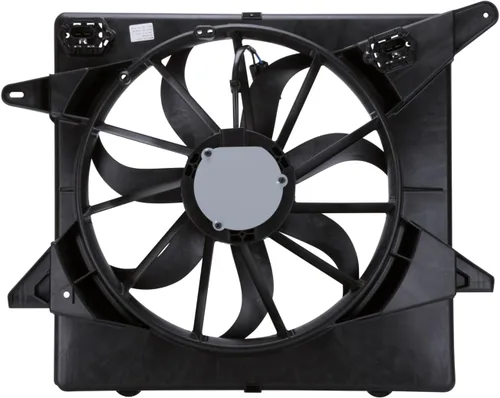 Vista 2 de TYC Conjunto de ventilador de refrigeración 622650 compatible con Cadillac SRX 2010-2011